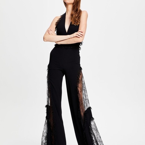 BNWT ALICE MCCALL BLACK WILD HEART JUMPSUIT - SIZES 6 (RRP $425) - Picture 2 of 6